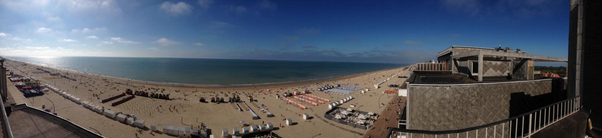 Zeedijk44 - Frontal Sea View Penthouse De Panne Exterior foto